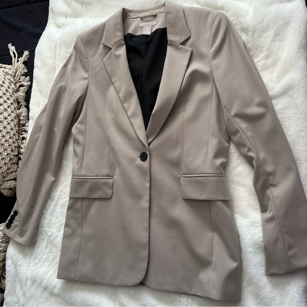 Tan blazer